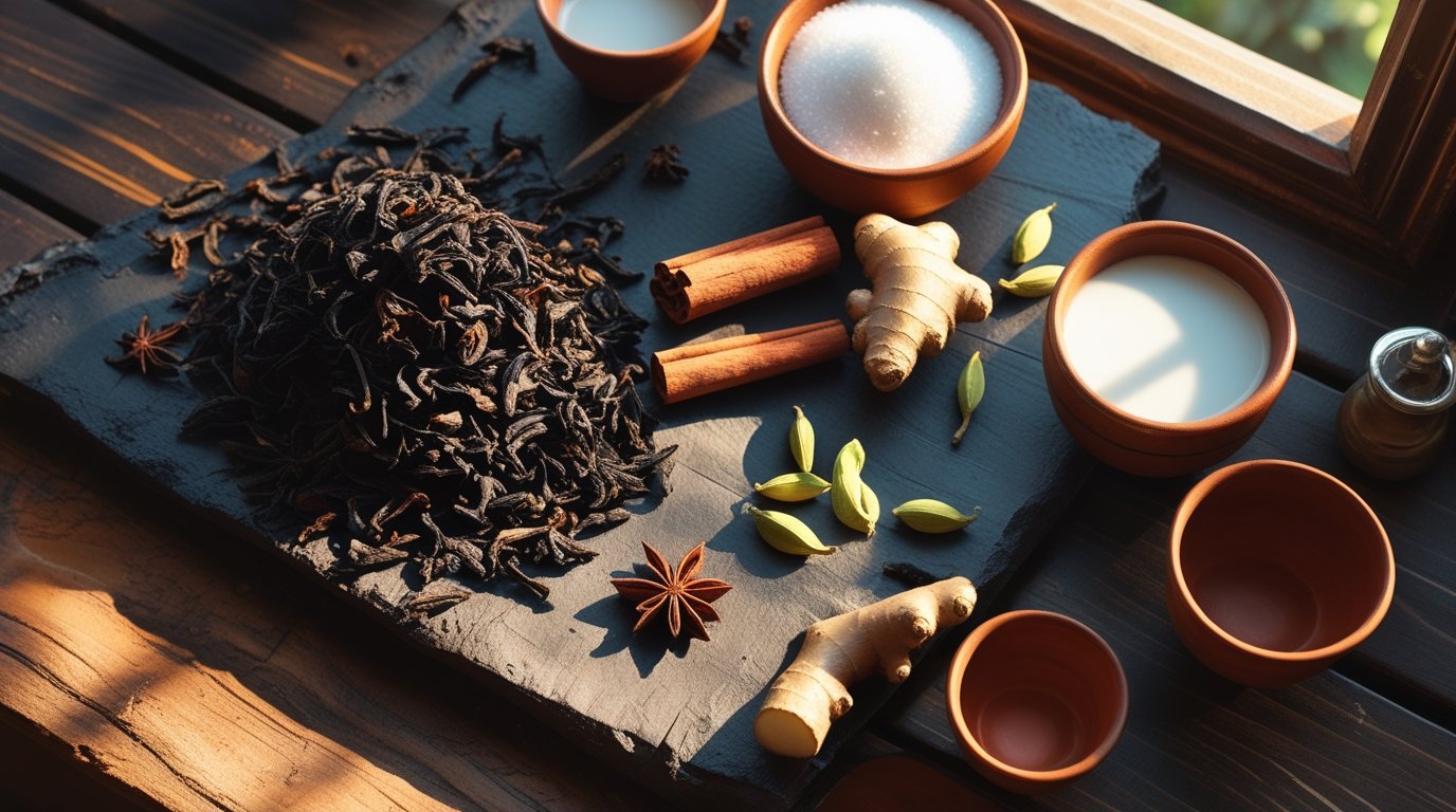 সেরা মাসালা চা বানানোর উপকরণ