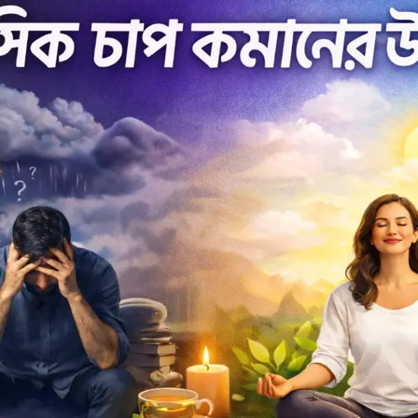 মানসিক চাপ কমানোর উপায় ও মানসিক প্রশান্তি পাওয়ার টিপস