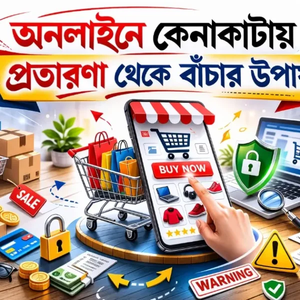 অনলাইনে কেনাকাটায় প্রতারণা থেকে বাঁচার উপায়