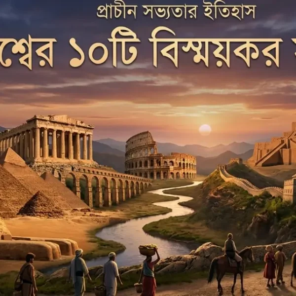 প্রাচীন সভ্যতার ইতিহাস: বিশ্বের ১০টি বিস্ময়কর প্রাচীন সভ্যতার প্রতীকী চিত্র