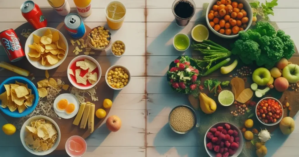 Processed food ক্ষতিকর কেন তার উদাহরণ এবং প্রাকৃতিক খাবারের সাথে তুলনা