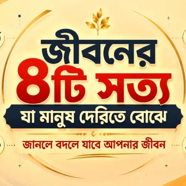 জীবনের ৮টি সত্য যা মানুষ দেরিতে বোঝে