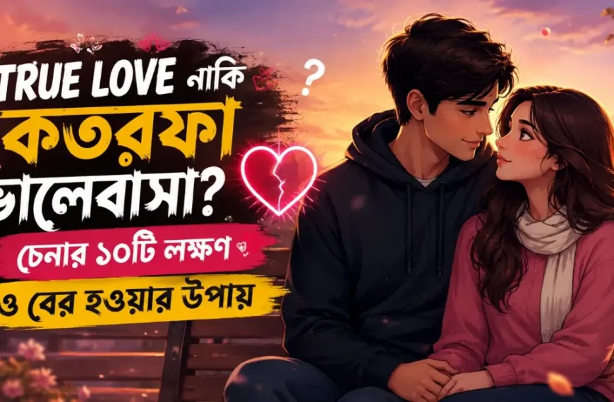 True Love চেনার ১০টি উপায়: সত্যিকারের ভালোবাসা বনাম একতরফা প্রেম