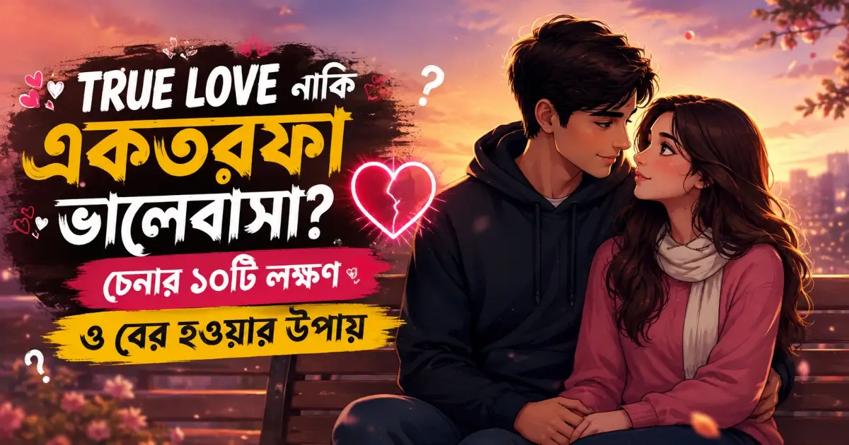 True Love চেনার ১০টি উপায়: সত্যিকারের ভালোবাসা বনাম একতরফা প্রেম