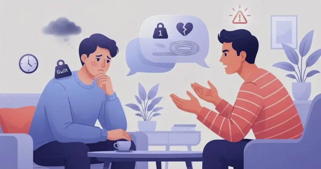 Emotional Blackmail-এর লক্ষণ ও মানসিক চাপ